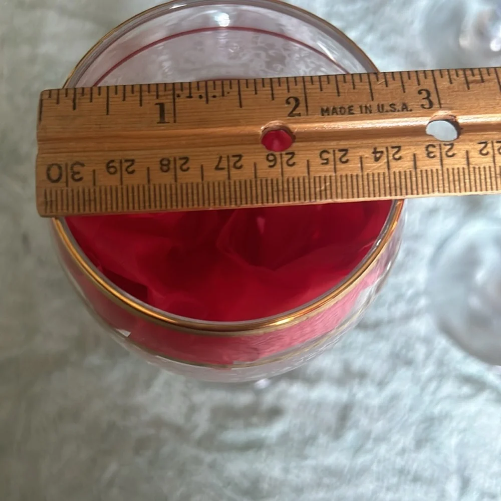 VINTAGE PALOMA‎ 24K GOLD CRYSTAL STEMWARE - Picture 6 of 6